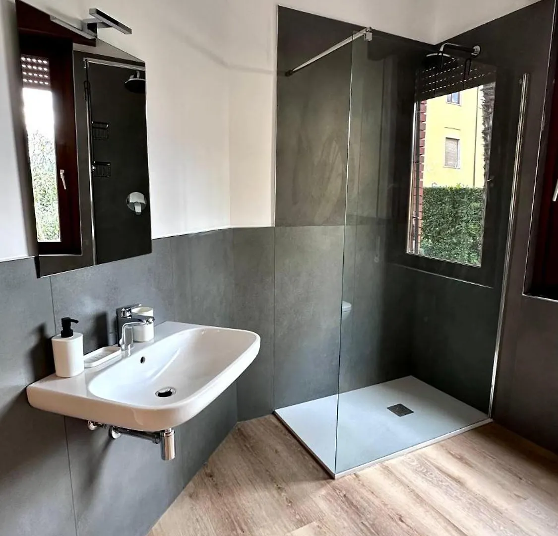 Quarto em Acomodações Particulares Marcorio Apartment Orio al Serio